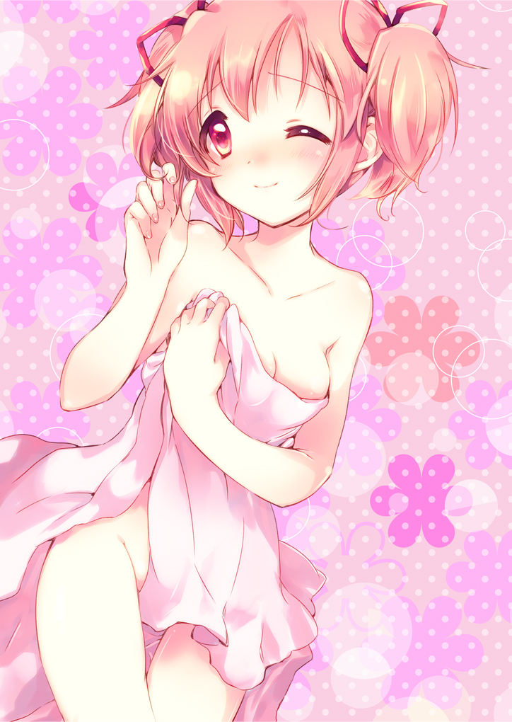 kaname madoka (mahou shoujo madoka magica) drawn by yamada_ako