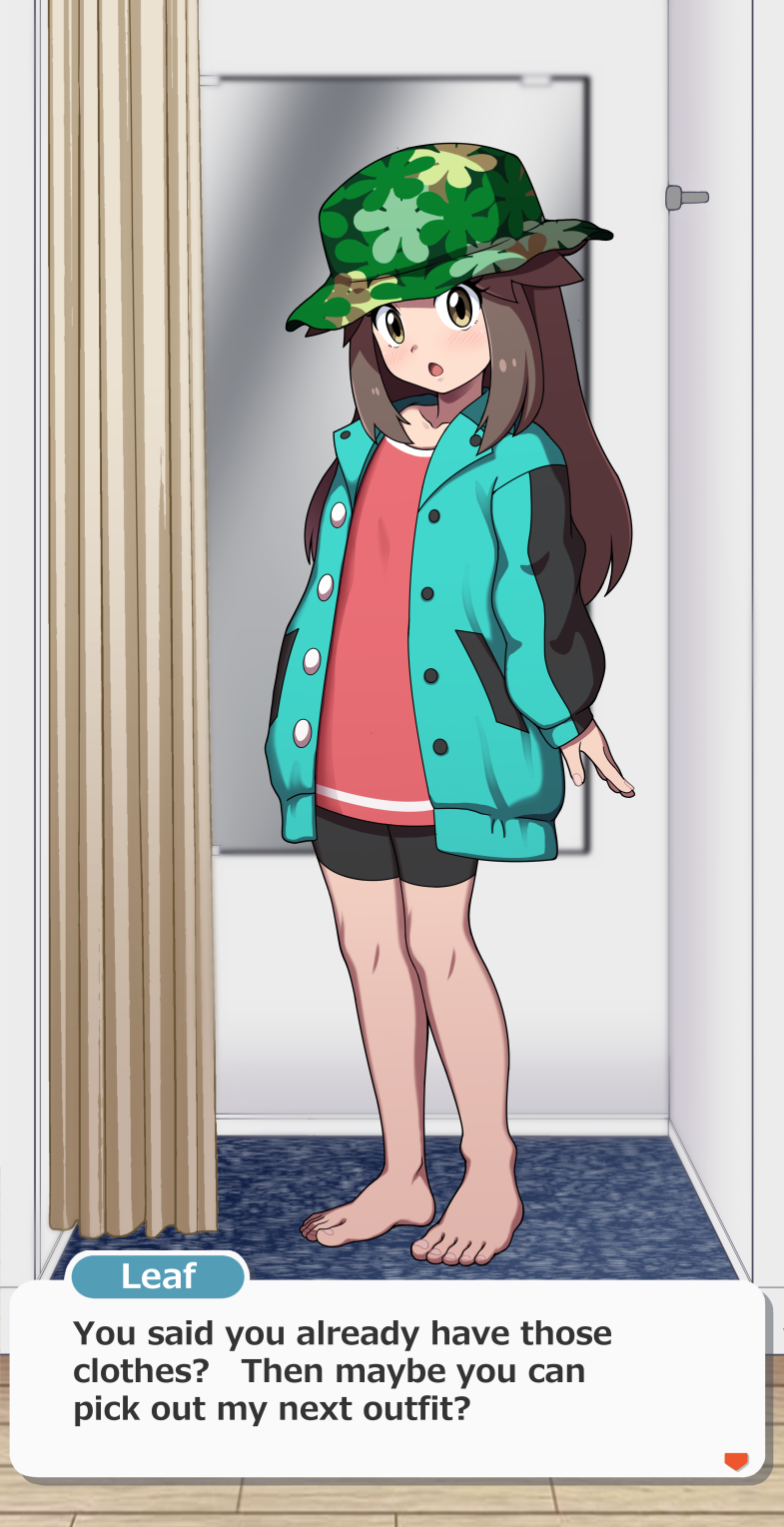 leaf (pokemon and 1 more) drawn by kohatsuka