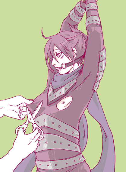 onsoku no sonic (one-punch man) drawn by taramo_(shinonome)