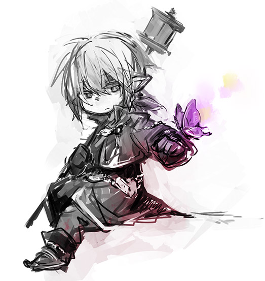 adventurer (final fantasy and 1 more) drawn by fujiwara_akina