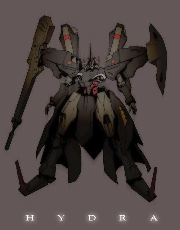 hydra gundam (gundam and 1 more) drawn by inata_wataru
