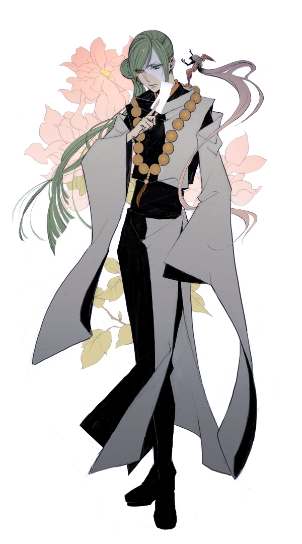 abe no yasuaki (harukanaru toki no naka de and 1 more) drawn by nozoki_davis