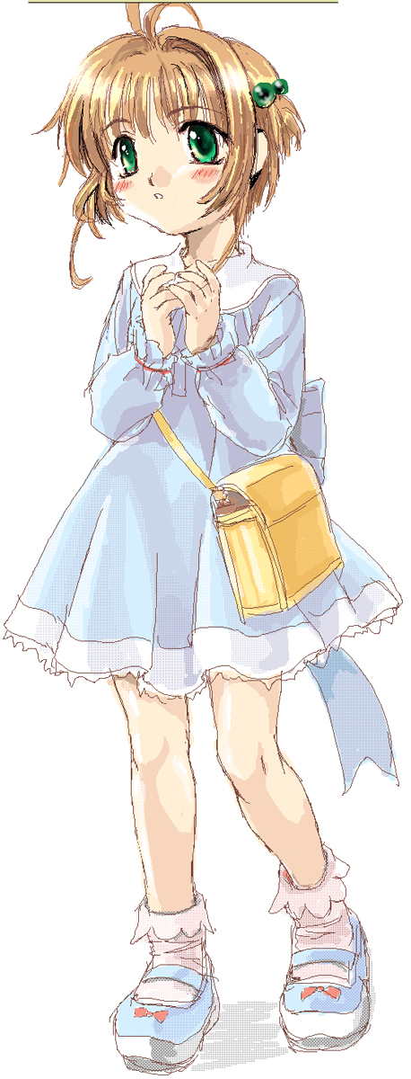 kinomoto sakura (cardcaptor sakura) drawn by mutsuki_(moonknives)