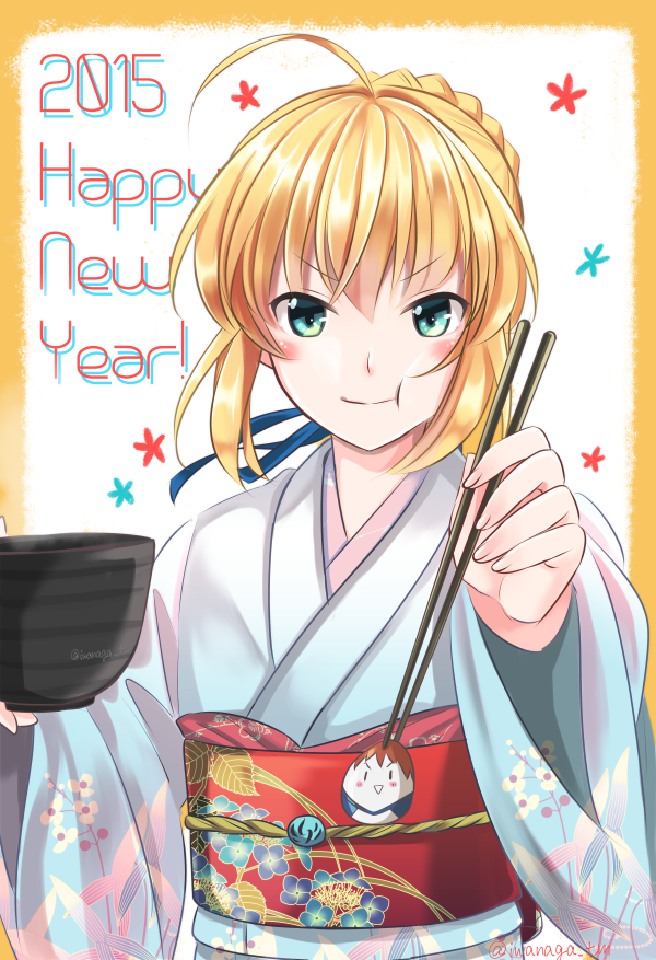 artoria pendragon and saber (fate and 1 more) drawn by iwanaga_tm