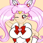 chibi usa and sailor chibi moon (bishoujo senshi sailor moon) drawn by jackurai