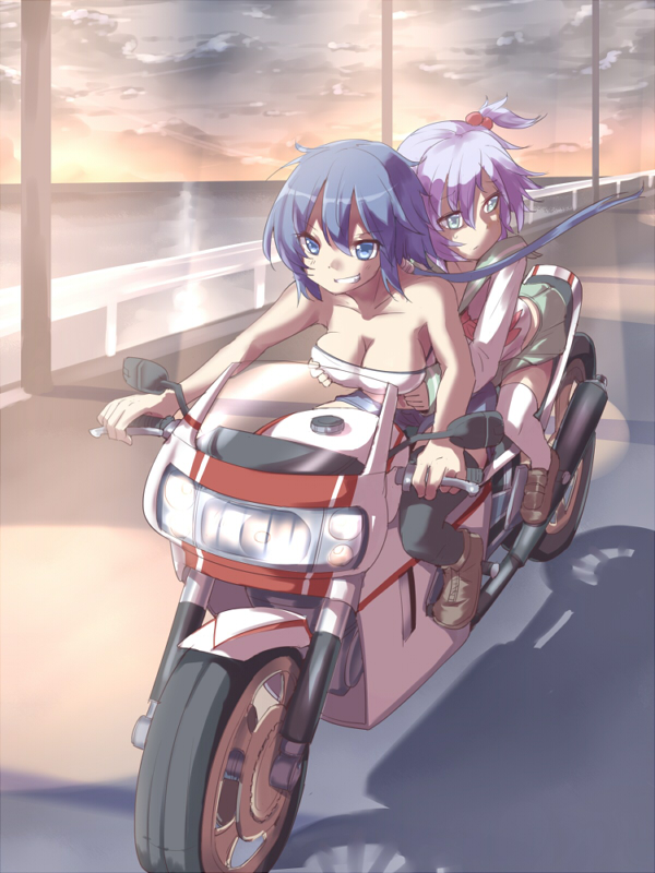 amasaki ryouko and amasaki nana (cracklecradle and 1 more) drawn by azm(s)k