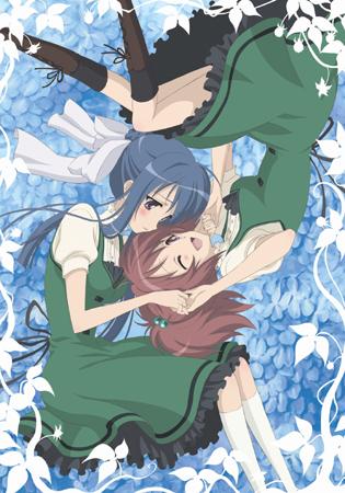aoi nagisa and suzumi tamao (strawberry panic!) drawn by numata_seiya