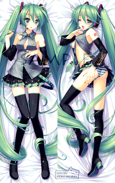 hatsune miku (vocaloid) drawn by sayori_(neko_works)