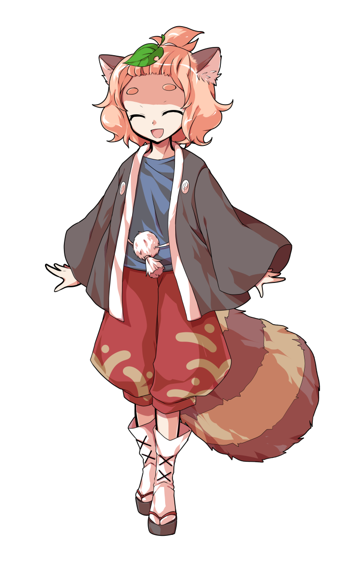 tanuki mob and topknot tanuki (touhou) drawn by dairi