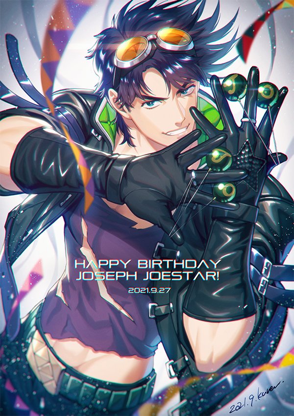 joseph joestar (jojo no kimyou na bouken and 1 more) drawn by kuren