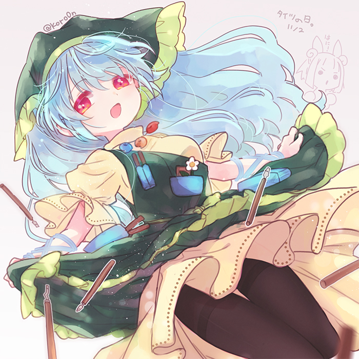 haniyasushin keiki and joutouguu mayumi (touhou) drawn by biyon