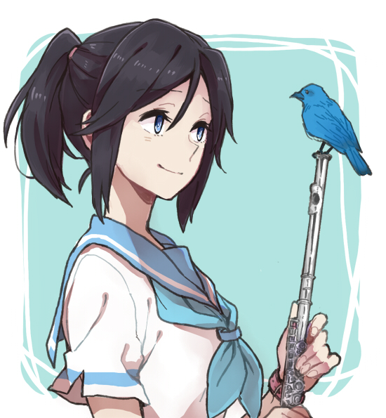 kasaki nozomi (hibike! euphonium and 1 more) drawn by ree_(re-19)