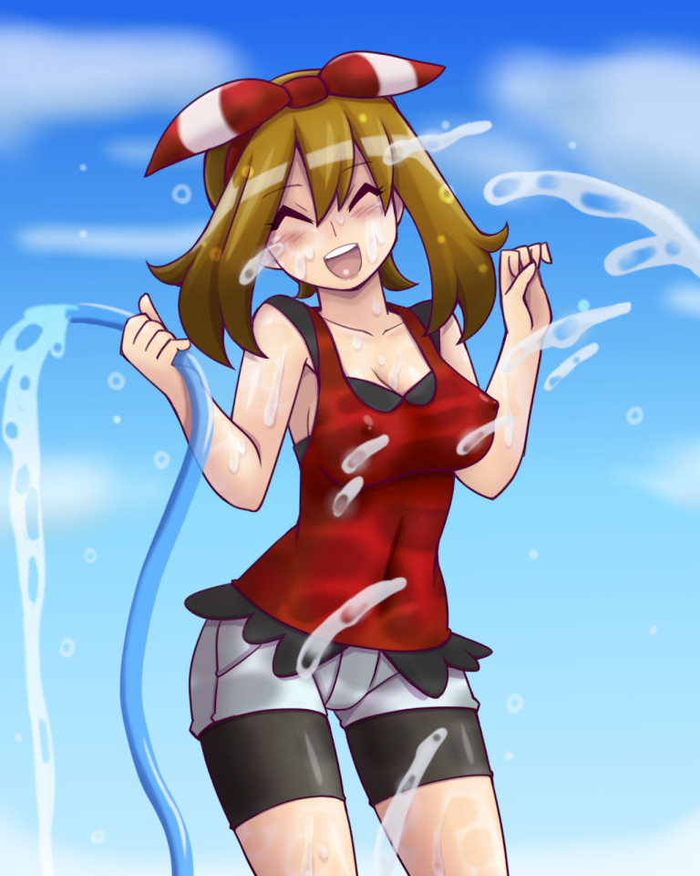 may (pokemon and 1 more) drawn by tsumitani_daisuke