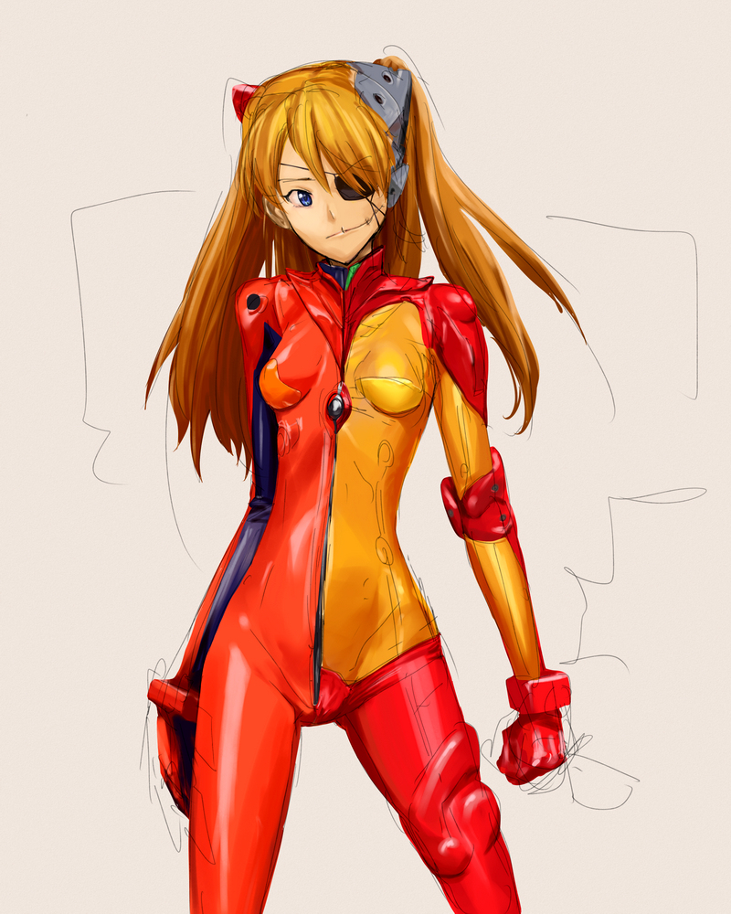 souryuu asuka langley (neon genesis evangelion and 2 more) drawn by makacoon