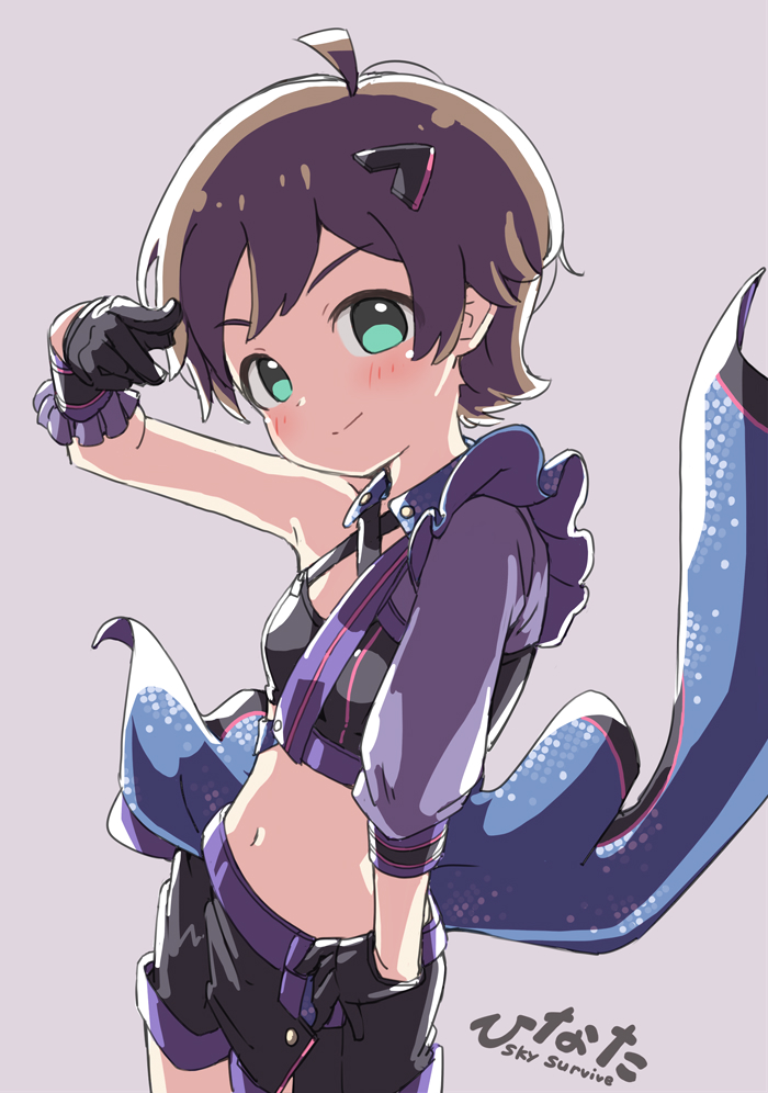 kinoshita hinata (idolmaster and 2 more) drawn by kuresuku_(lessons)