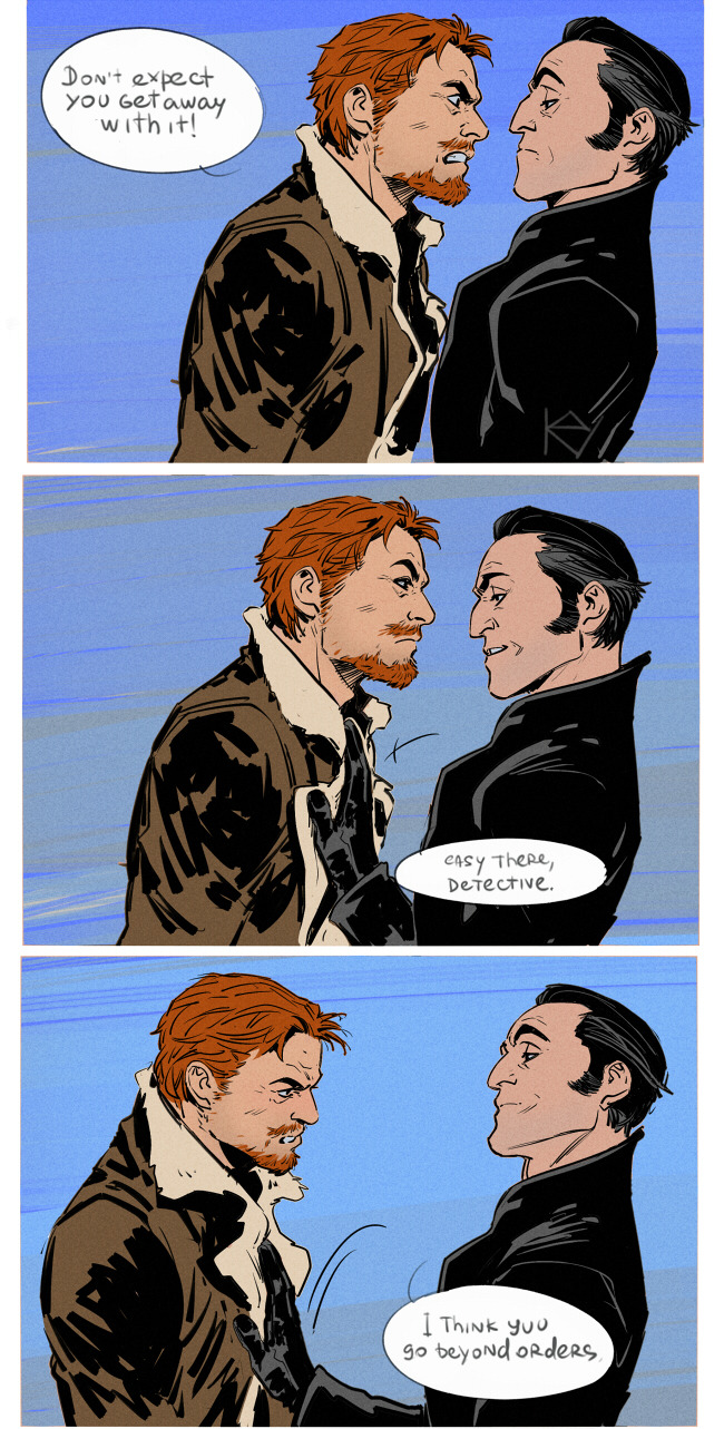 melrose and kirk maddyson (original) drawn by kaysd999