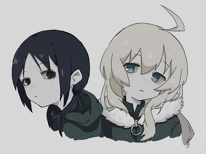 chito and yuuri (shoujo shuumatsu ryokou) drawn by siisiichann