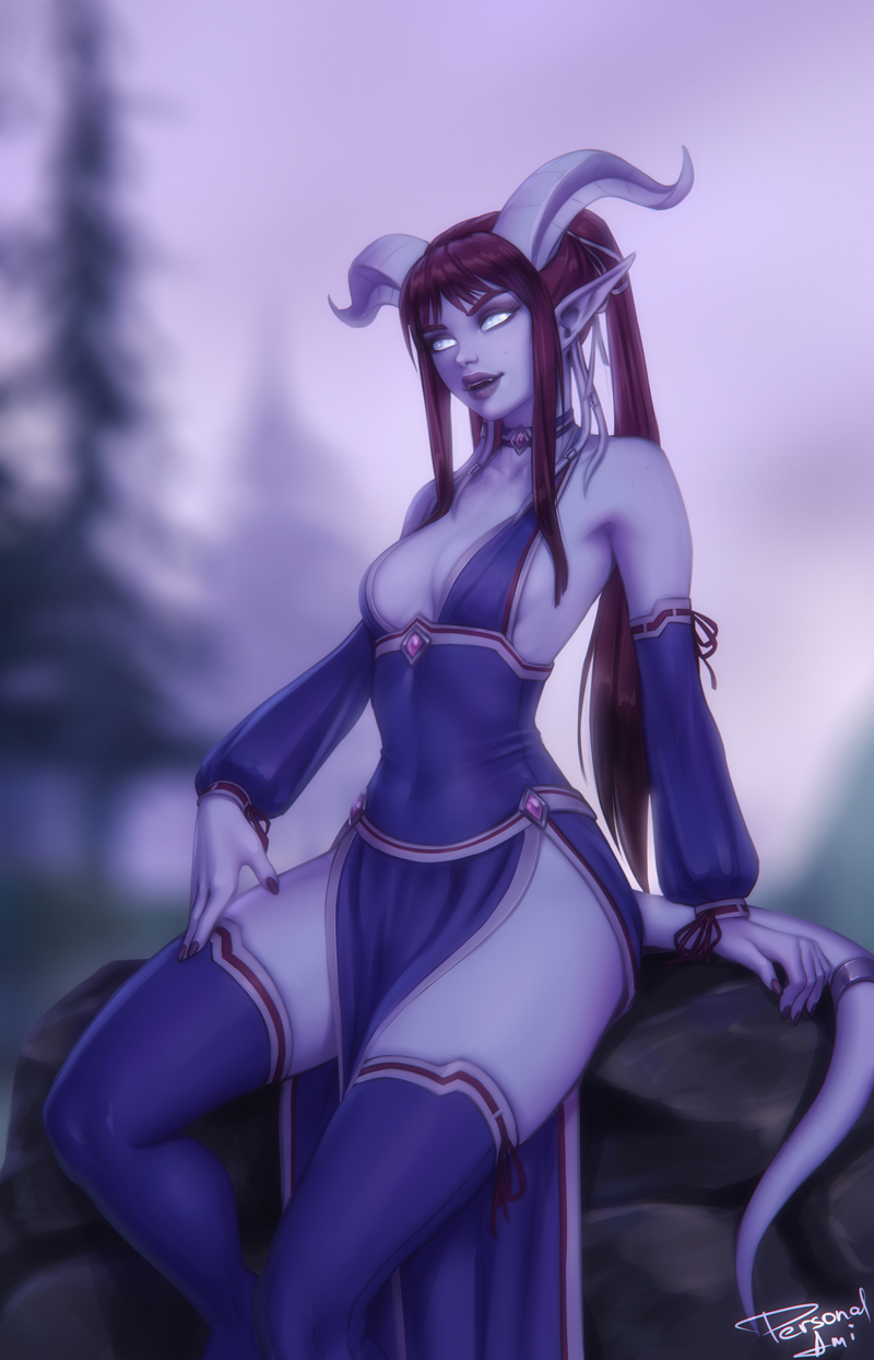 warcraft and 1 more drawn by personal_ami