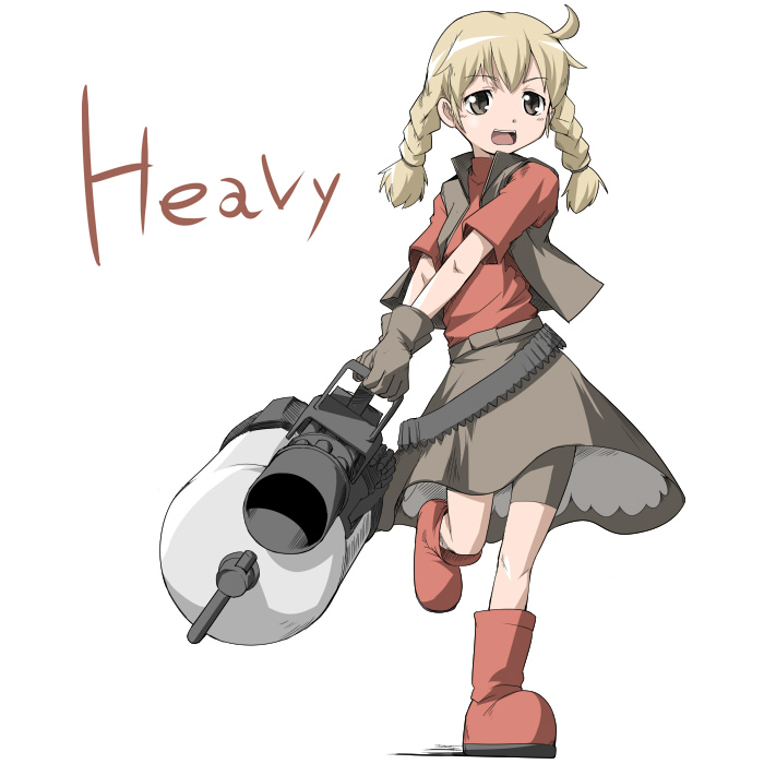 heavy team fortress 2 drawn by hiruokita  Danbooru