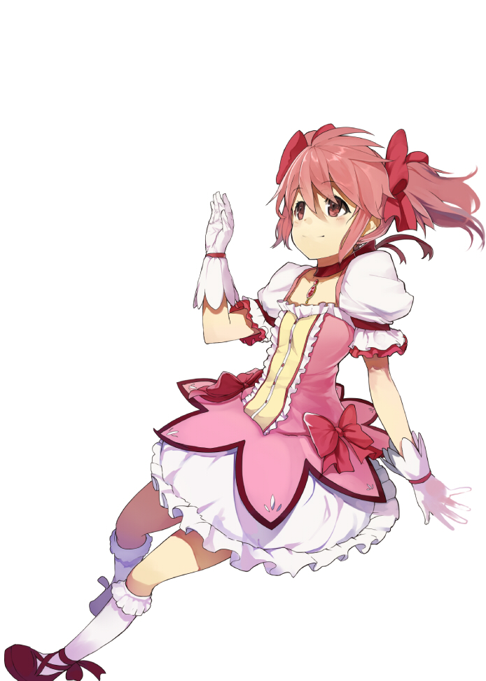 kaname madoka (mahou shoujo madoka magica) drawn by shirabi