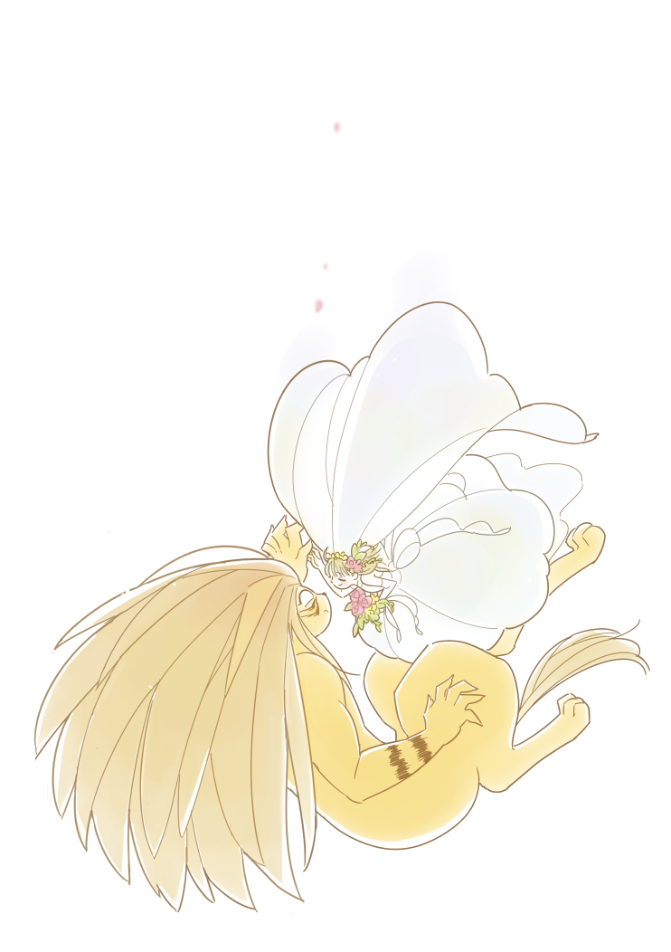 tora and inoue mayuko (ushio to tora) drawn by miimo