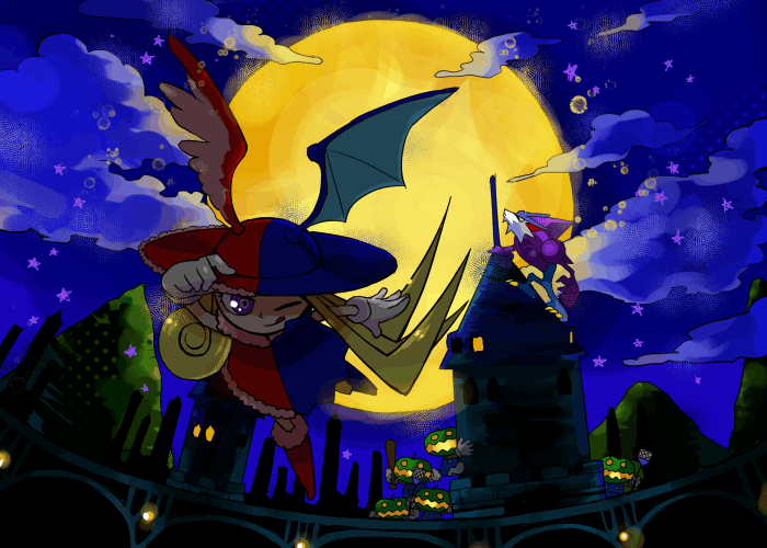 shyna nera shyna and paulo (silhouette mirage) drawn by gum_(gmng)