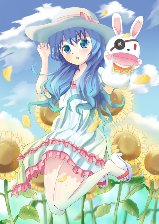 himekawa yoshino and yoshinon (date a live) drawn by himonoata