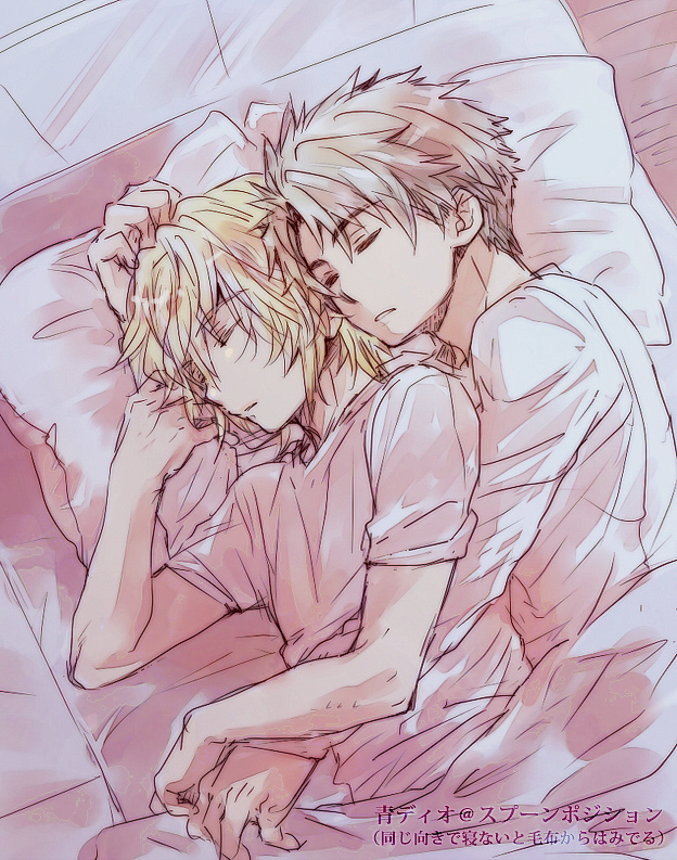 watase aoba and jun'you dio weinburg (buddy complex) drawn by himame_(chickbean)