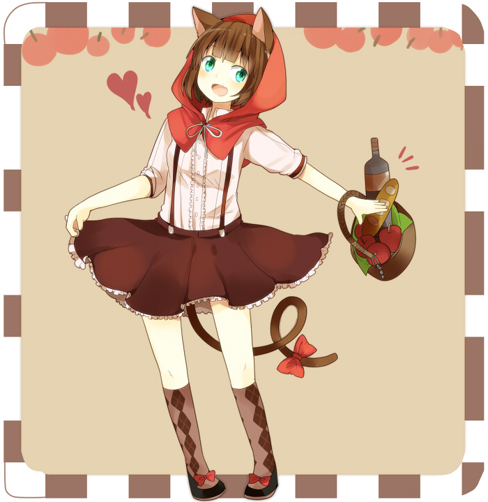 little red riding hood (original and 1 more) drawn by pun2