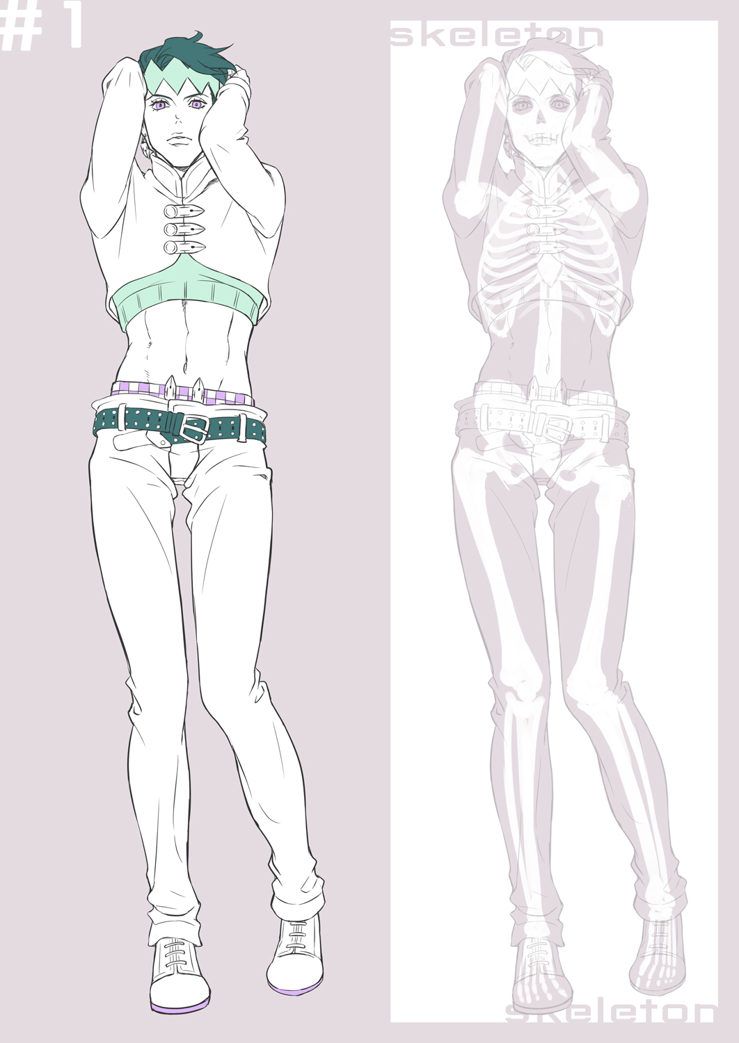 Kishibe Rohan Jojo No Kimyou Na Bouken Drawn By Chounorin Danbooru