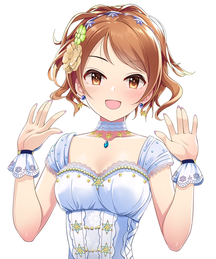 hojo karen (idolmaster and 1 more) drawn by mk_(mod0)