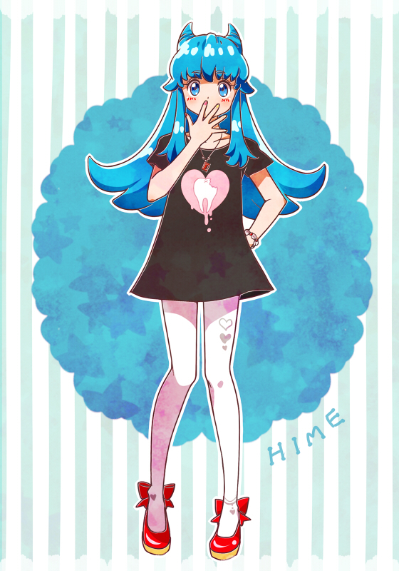 shirayuki hime (precure and 1 more) drawn by kagami_chihiro