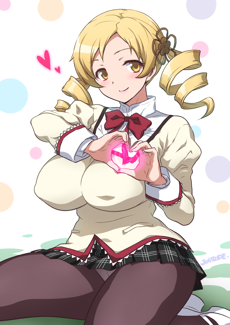 tomoe mami (mahou shoujo madoka magica) drawn by joy_ride