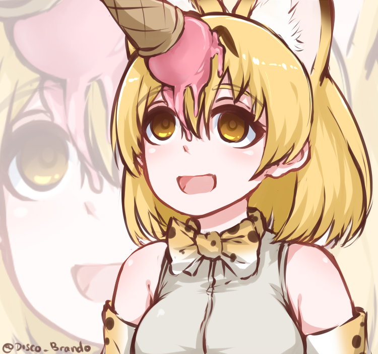 serval (kemono friends) drawn by disco_brando