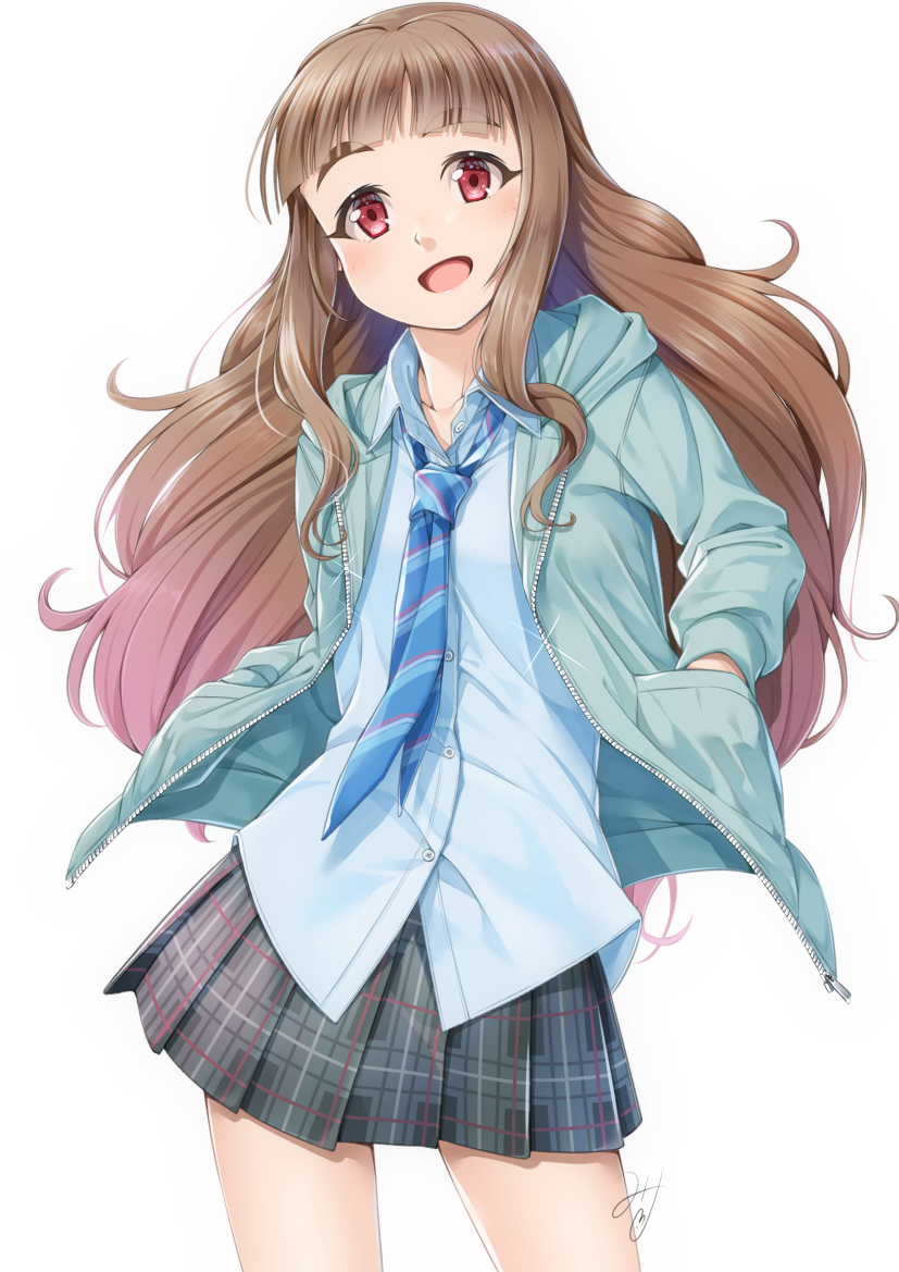 kamiya nao (idolmaster and 1 more) drawn by miri_(ago550421)
