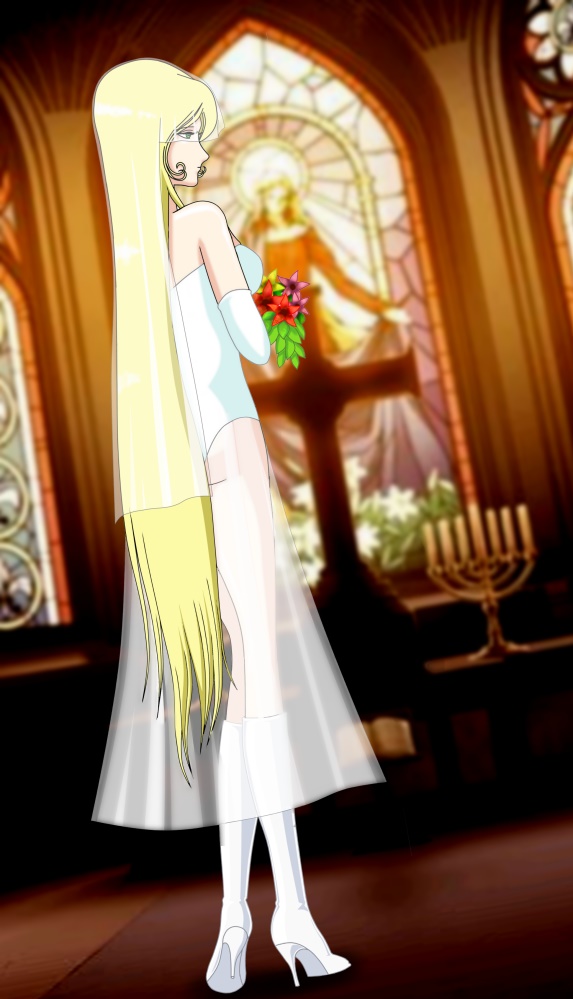 maetel (ginga tetsudou 999) drawn by naked_b00ts