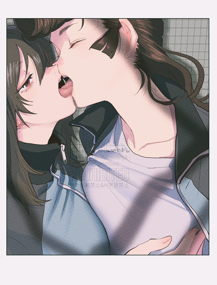 mika and yuri (girls und panzer) drawn by katsuoboshi