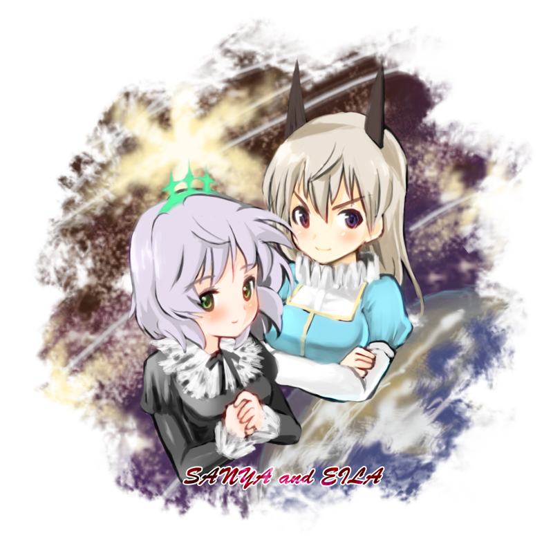 sanya v. litvyak and eila ilmatar juutilainen (world witches series and 1 more) drawn by kidanieru