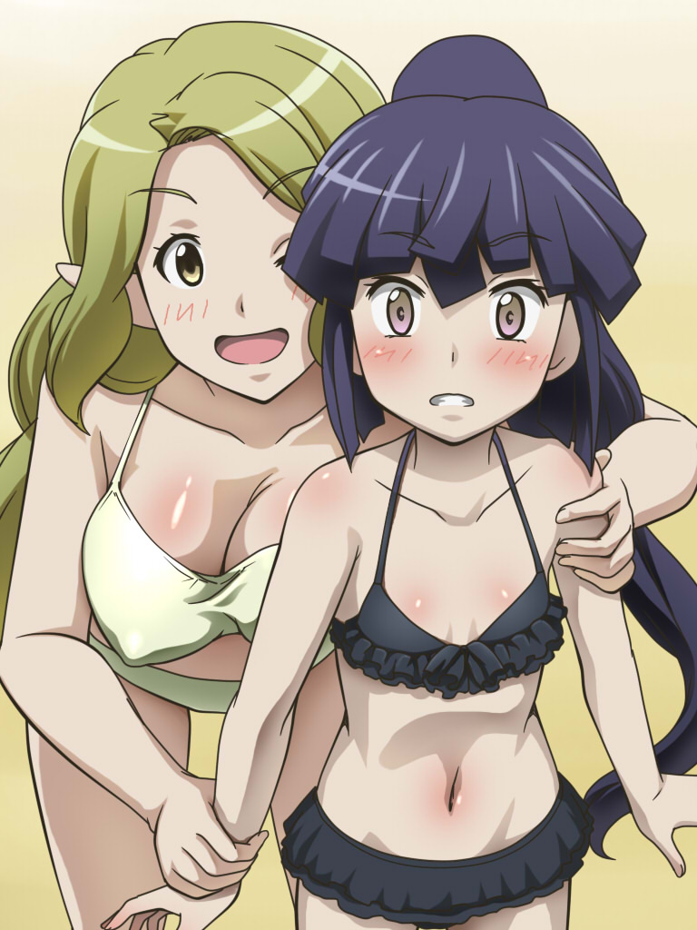akatsuki and marielle (log horizon) drawn by awa
