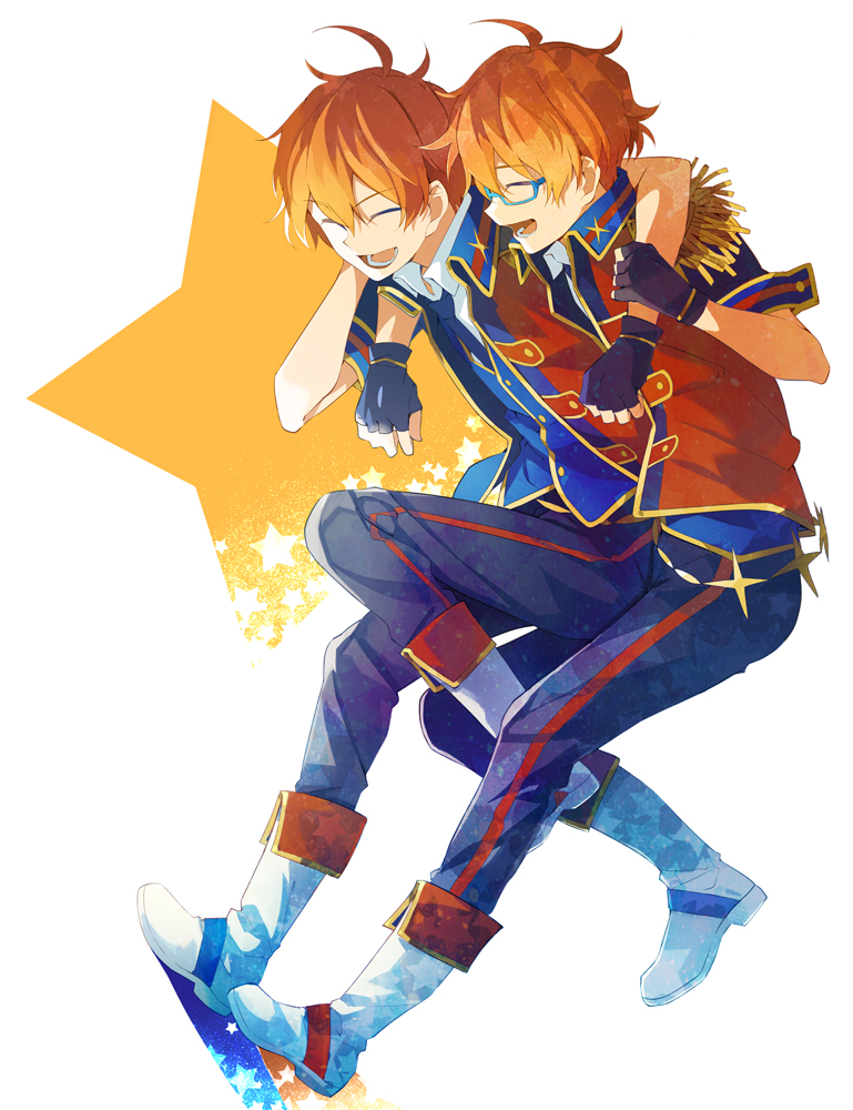 aoi yusuke and aoi kyosuke (idolmaster and 1 more) drawn by takerusilt