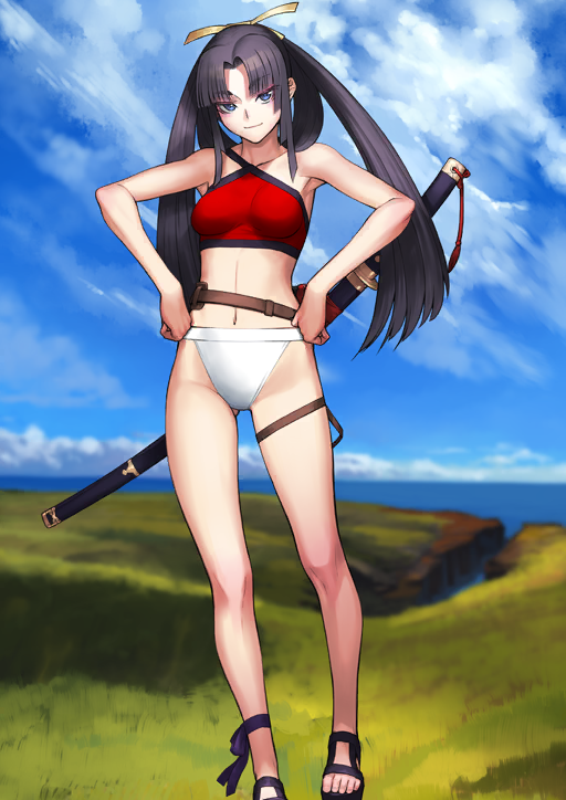 ushiwakamaru (fate and 1 more) drawn by sakamoto_mineji