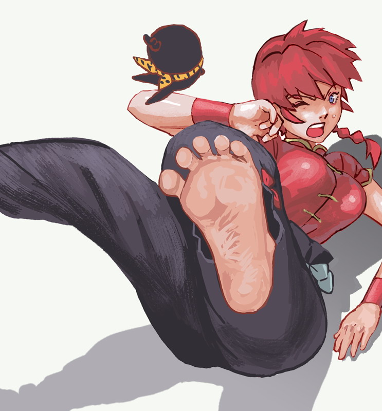 ranma-chan and p-chan (ranma 1/2) drawn by lyk