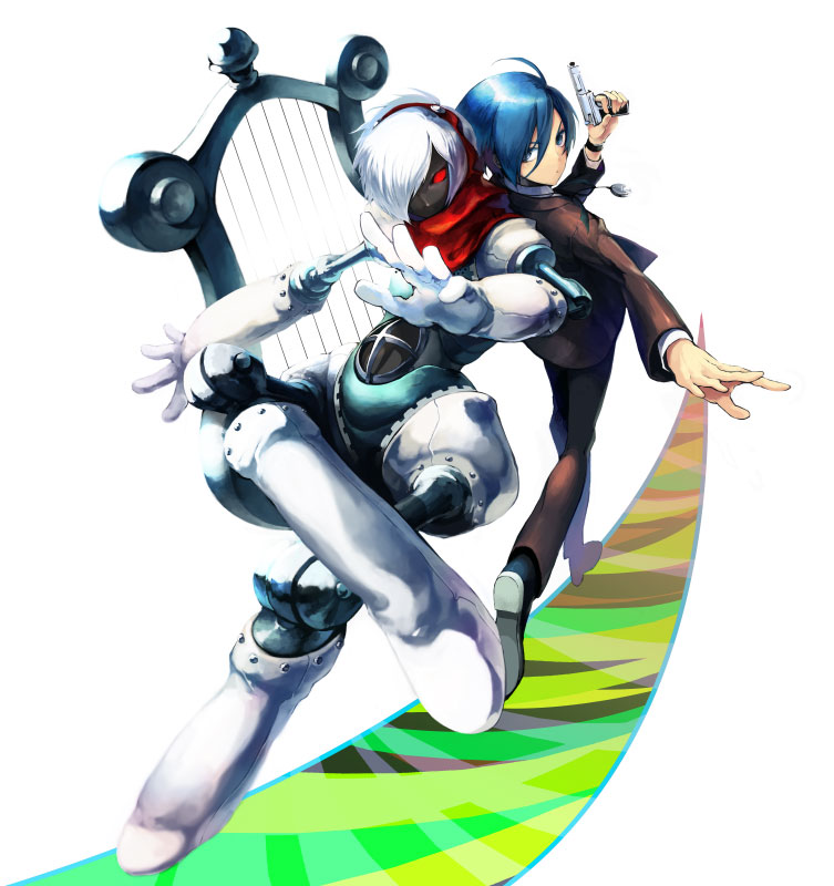 yuuki makoto and orpheus (persona and 1 more)