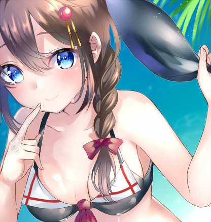 shigure and shigure kai ni (kantai collection) drawn by mashiro_aa