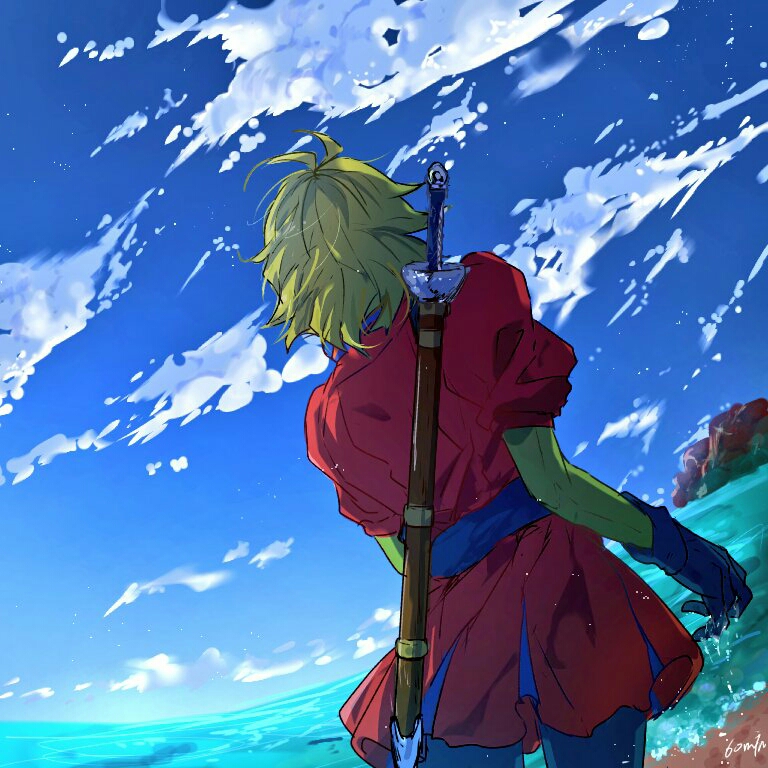kiefer (dragon quest and 1 more) drawn by haru_hikoya