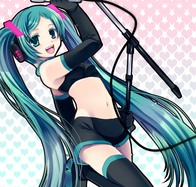 hatsune miku (vocaloid and 1 more) drawn by takashina_asahi