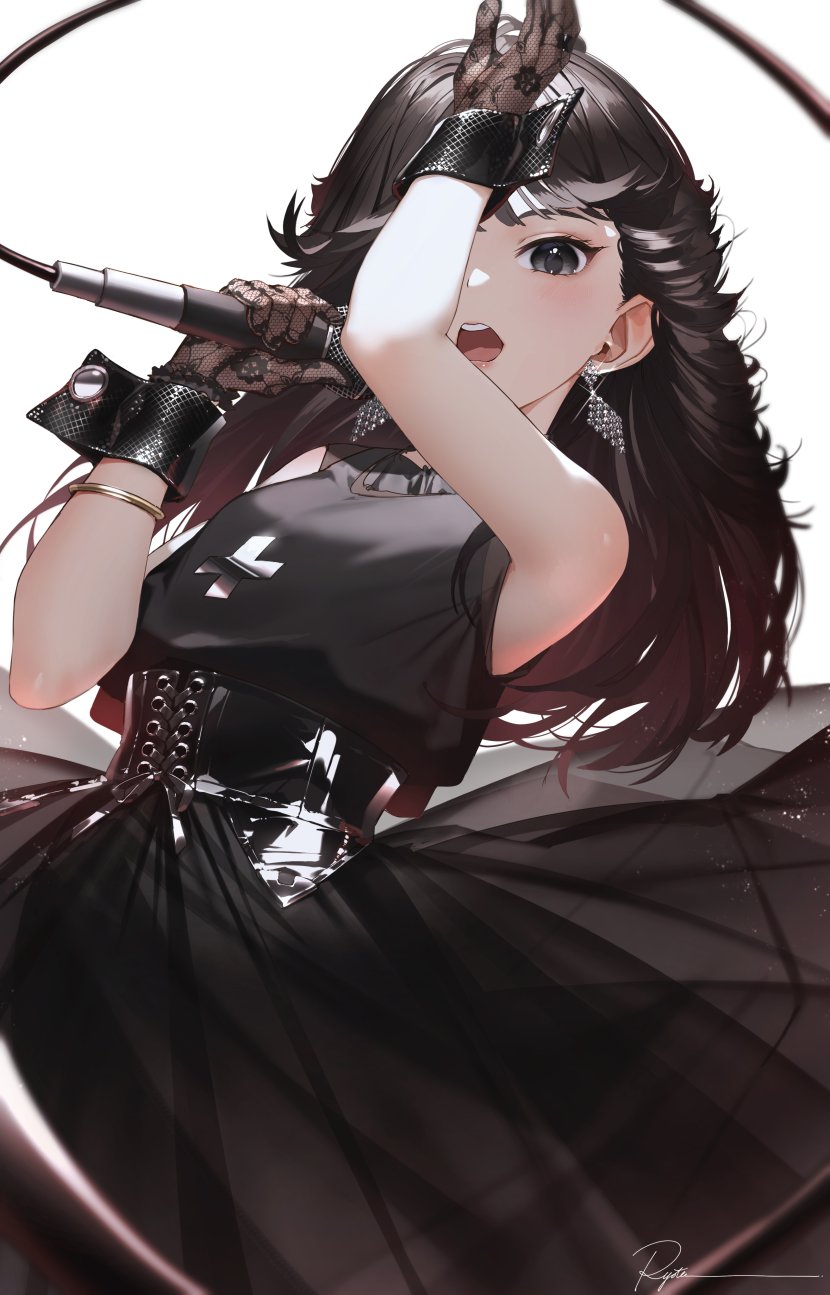 nakamori akina (real life) drawn by ryota_(ry_o_ta)