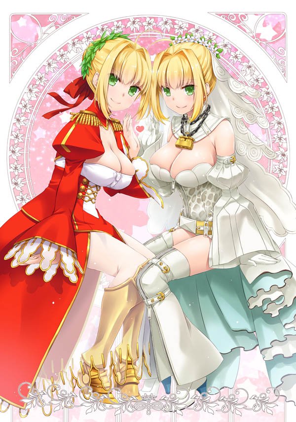 nero claudius (fate and 2 more) drawn by nakajima_yuka