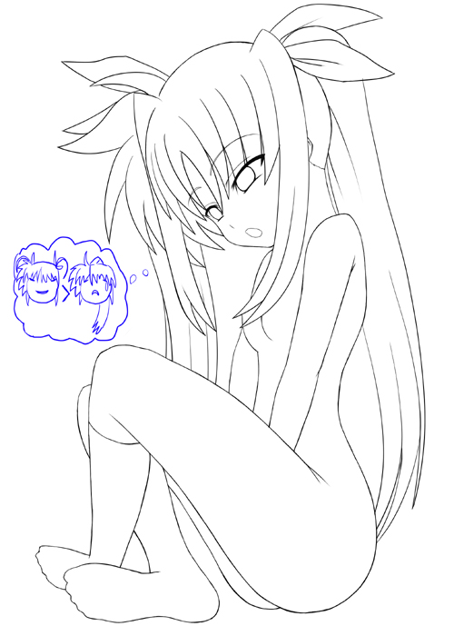 fate testarossa (lyrical nanoha and 1 more) drawn by sawa_(snack_yoshie)