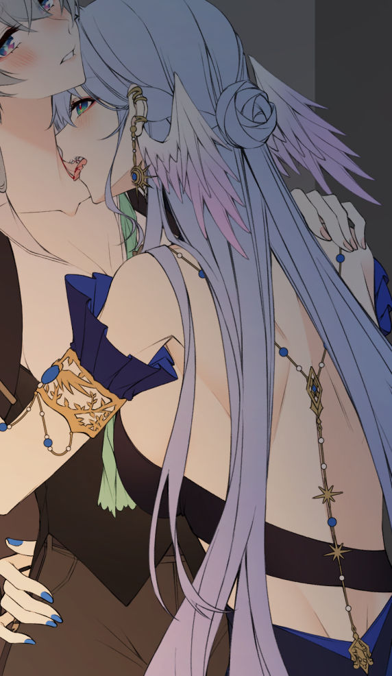firefly and robin (honkai and 1 more) drawn by sieka_(piiroinardesco)